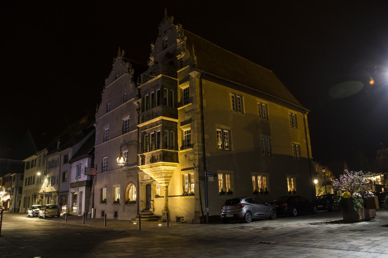 Hotel Restaurant L'Orchidee Ensisheim Exteriör bild